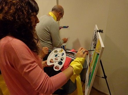 Actividad pintura para empresas